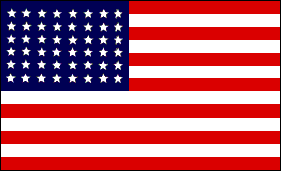 48 Star American Flag takes you to World War II reenacting groups portraying units of the American Armed Forces