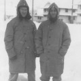 Sgt Kisselberg, and PFC Schipano, G Company, Pine Camp NY