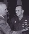 President Harry S. Truman and Llewellyn M. Chilson, G Company