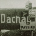 signs for city of Dachau, Germany