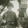 Ken Thompson On guard, Dachau area command