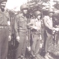 Unidentified members  of the 645th TD Bn