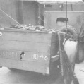 180th Infantry , Jeep and trailer