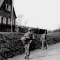 157th Infantry enters Aschaffenburg, Germany
