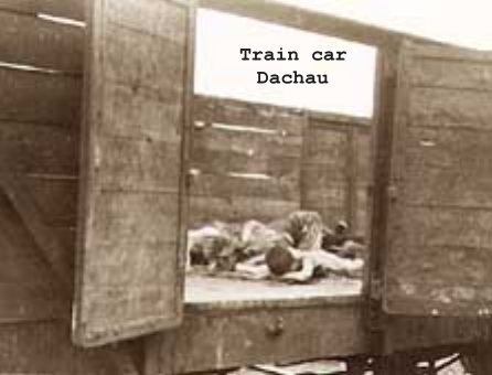 Dachau train car