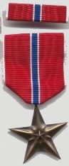 Bronze star medal
