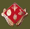 45th Infantry Division Artillery Headquarters, distinctive insignia, Second WorldWar