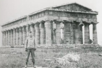 Temple ruins at Paestum