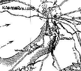 Rambervilliers map