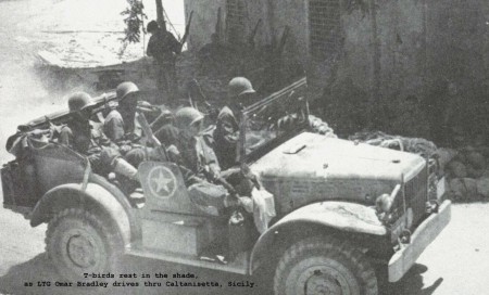 Omar Bradley Caltanissetta, Sicily