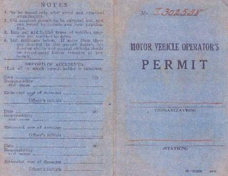 MV operator permit