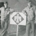 2 unknown members of the 179th Infantry Regiment Peter J. Odo