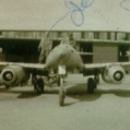 ME 262 Jet fighter, Neubiberg airfield, Germany