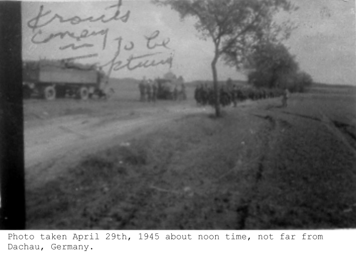 troops on road