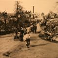 Refugees near Bamburg, Germany