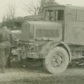 2men and a German truck