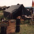 Barber shop on display