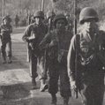 Troops moving North from Ste Maxine, Southern France