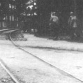 train tracks to KZ Dachau