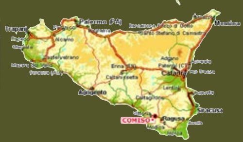 Sicily map