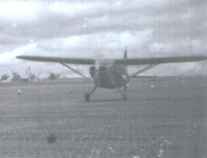 Aerial target spoting plane