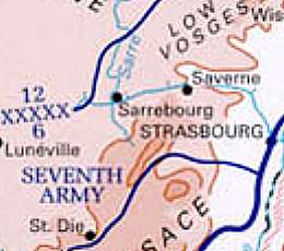 Strasbourg map