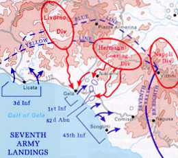 Sicily map