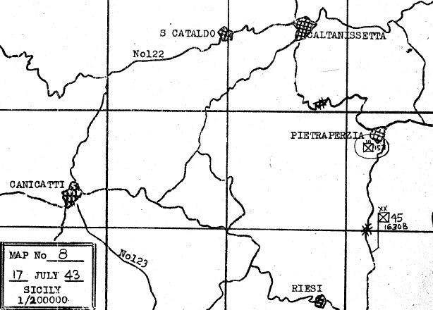 Sicily map